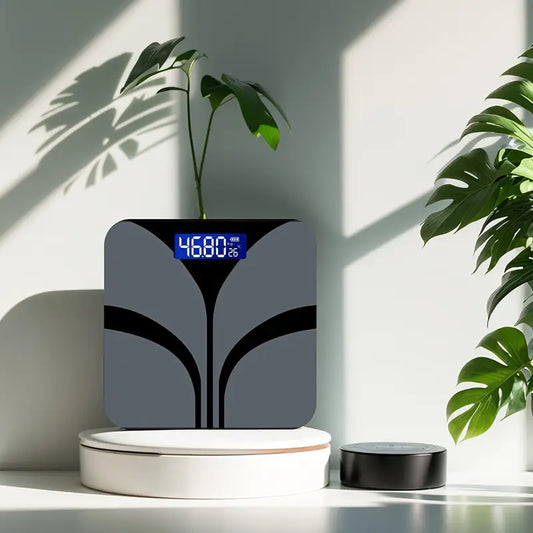 Sleek Black Smart Home Scale
